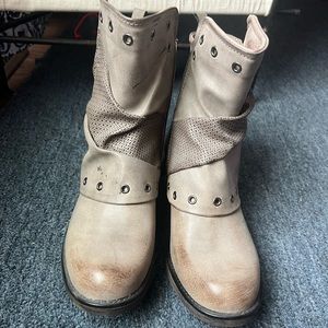 Steampunk ankle boots